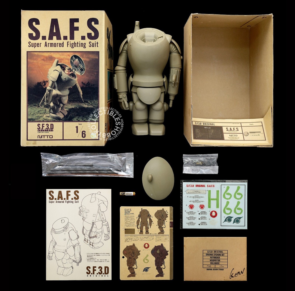 SF3D Nitto Ma.K 1/6 SAFS Vinyl Model Kit Maschinen Krieger SF3D Nitto Ma.K 1/6 SAFS Vinyl Model Kit Maschinen Krieger