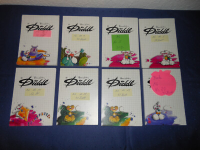 Diddl Block A6 Nr. 2, 4, 5, 10, 19, 20