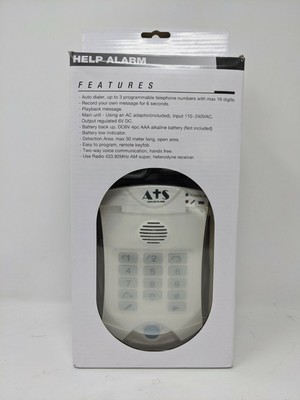 Automatic Fall Detection Medical Alert System - Ats Freedom Call - No Monthly Fees (97768371)