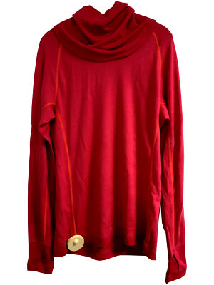 Tufte Bambull Trekneck Sweatshirt Damen Laufshirt barberry Gr. XL NEU