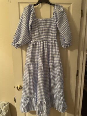 plaid off the shoulder midi dress Black And White Plaid Midi Dress Charming