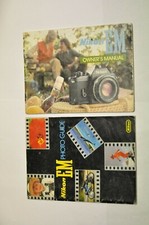 Nikon instruction manual/guide for model EM SLR camera. In English  34 pages.