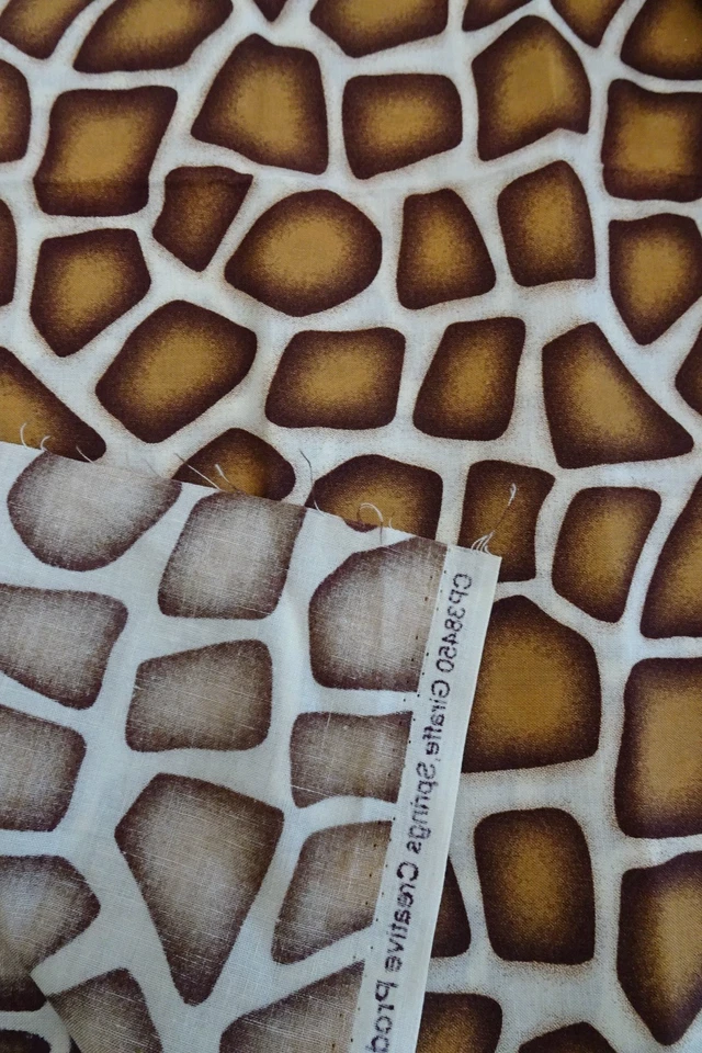 Cotton Fabric 2 yds x 44" Springs Creative Prod Giraffe Jungle Animal Print - Image 3 of 4