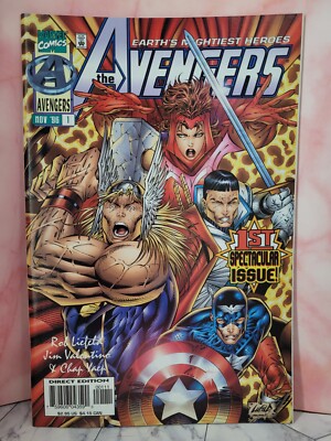 Avengers V.2 #1- 1996, Rob Liefeld, Chap Yaep, Jim Valentino, Marvel, VF!