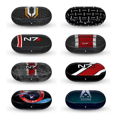 OFFICIAL EA BIOWARE MASS EFFECT GRAPHICS VINYL SKIN DECAL FOR SAMSUNG BUDS