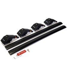 RENAULT CAPTUR ROOF BARS CROSS BARS ROOF RACK BLACK LOCKABLE 2016 TO 2026