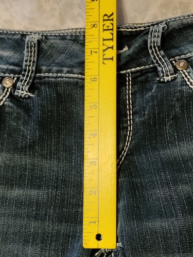 Silver Jeans Damen W26 Blau Suki Capri Low-Rise Denim - Bild 14 von 16
