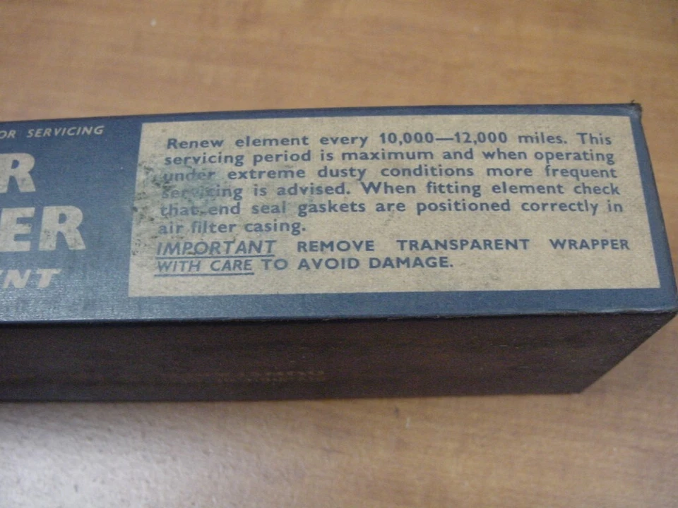 NOS A C Air Filter Triumph Herald 1200 1250 61-67 Amphicar 64-67 - Изображение 4 из 4