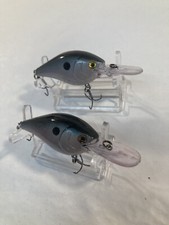 2 Custom Painted 1.5 DD, Crankbaits For Bass Fishing In Shad Color 