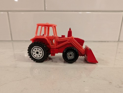 Vintage 1993 Hot Wheels Power Plower Tractor 1:64 #2075 red diecast - Picture 4 of 8