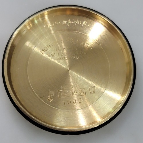 Mens Rolex Oyster Perpetual Ref 1002 34mm 14k Solid Gold Automatic 1960s NA111R - Picture 11 of 12