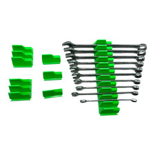 Plastic Wrench Organizer Set Tool Box Storage...
