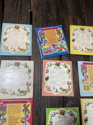 Riesige Menge 16 Vintage Whitman Tell A Tale Bücher - Bild 7 von 12