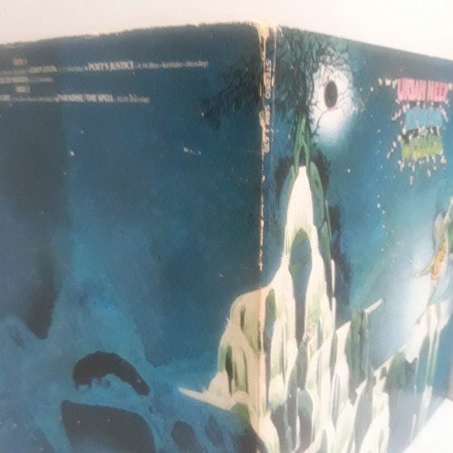 Uriah Heep Demons and Wizards 1972 Mercury Records SRM-1-630 Lyric Gatefold VG+ - Picture 14 of 15