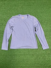 SJB Performance Wear Women’s Size Medium Active Long Sleeve Shirt Lavender