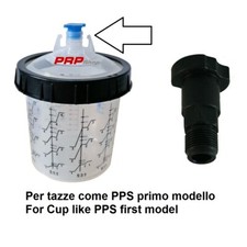 ADATTATORE TAZZE MONOUSO PPS PISTOLE A SPRUZZO WALCOM GENESI KOMBAT ANI PLUS