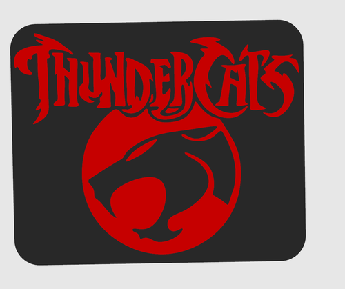Letrero de placa ThunderCats - 7" x 6" | Soporte o colgar | Decoración icónica del hogar - Imagen 2 de 3