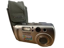Samsung Digital Camera Digimax V4 4.0MP Silver Spares Or Repair