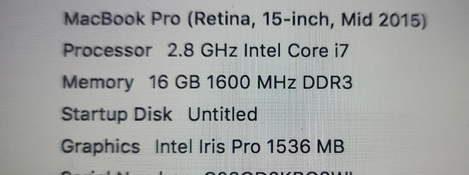 MacBook Pro 15 inch QUAD Core i7 4.0GHz 16GB  2TB DG SPEC NEW BATTERY WARRANTY. - Image 2 of 4