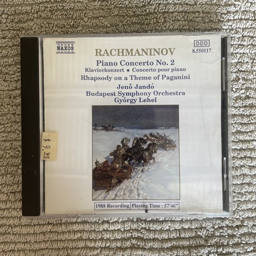 Sergei Vasilyevich Rachmaninoff - Piano Concerto N... (CD 1991)