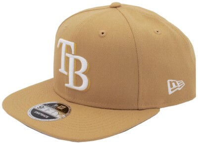 New Era Tampa Bay Rays Panama Tan Snapback Cap 9fifty Exclusive Limited Edition