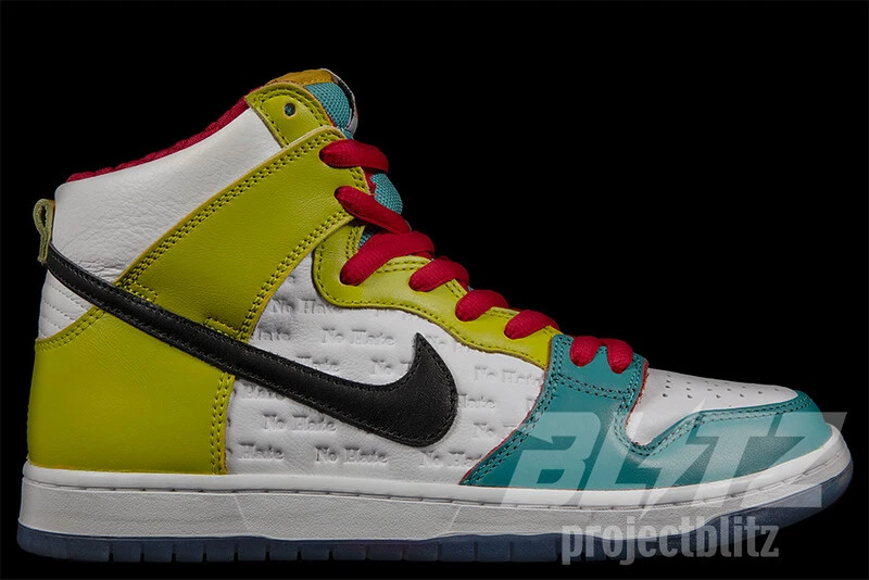 NIKE SB DUNK HIGH PRO QS froSKATE ALL LOVE 2022 DH7778-100 WHITE METALLIC GOLD