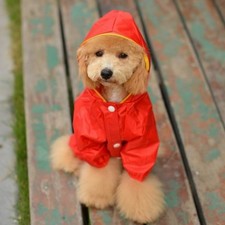 Dog Rain Coat Warm Reversible Waterproof Pet Blanket Jacket Best Choice