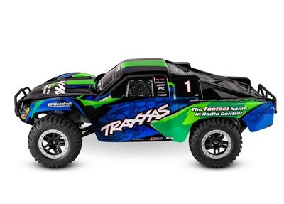 Traxxas Slash VXL Grün 2WD 1:10 Short Course RTR Brushless mit Clipless
