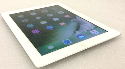 Apple iPad 4th Gen A1458 Wi-Fi 16GB Silver/ White 9.7