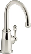 Kohler Traditional Single-Handle Beverage Faucet in Vibrant Stainless Steel