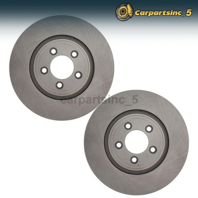 2 Front Brake Rotor for Jaguar XJ8 4.2L 2006-2009, for Jaguar XF 2.0L 2013-2015