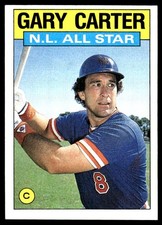 Gary Carter 1986 Topps #708 New York Mets MLB READ FREE SHIPPING AutographDen