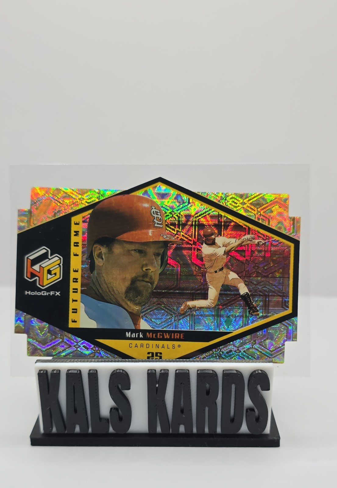 1999 Upper Deck HoloGrFX - Future Fame Mark McGwire #F3 Gold