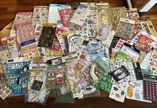 Huge Scrapbooking Craft Sticker Lot Jolee s Sticko Recollections More