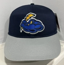Trenton Thunder MiLB Outdoor Cap Adjustable Hat Navy/Gray Cotton NWT