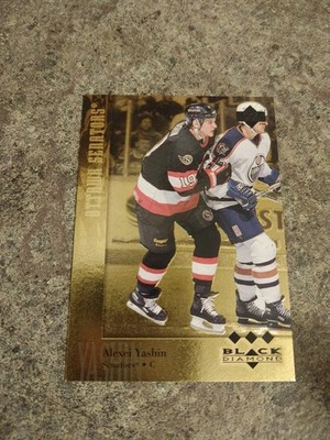 1996-97 Upper Deck Black Diamond GOLD Triple Diamond Alexei Yashin /50 SP 
