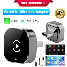 2026 USB Wireless CarPlay Adapter For iPhone Apple Wireless Dongle Plug   Play