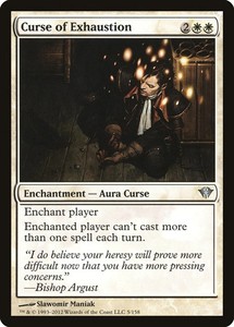 Curse of Exhaustion 5/158 Dark Ascension MTG