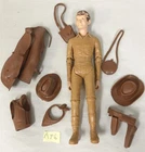 1960s MARX JOHNNY WEST JAY WEST WITH ACCESSORIES LOT #46