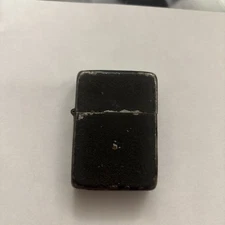 WW2 ZIPPO Crinkle Lighter, 3 Barrel, Round Bottom, non original  insert 