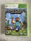 MINECRAFT X-BOX 360 EDITION X-BOX 360 GAME DISC AND CASE NES HQ