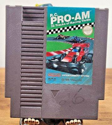 Nintendo NES R.C. Pro-Am - CART ONLY *Tested & Works*
