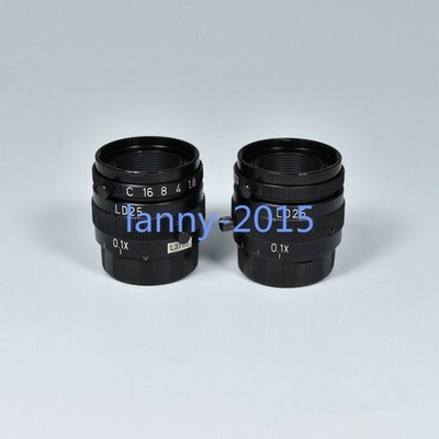 1PC used VST VS-LD25 Megapixel Low Distortion Macro Lens 0.1X-0.3X #mj