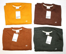 Sacoor Blue Round Neck Extra Fine Jumper With Wool Sweater ~Size XS S M L XL XXL