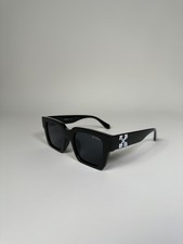 Off-White Square Virgil Sunglasses - Black White - Free Shipping Returns