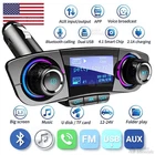 Bluetooth Car FM Transmitter MP3 Player Wireless Radio Adapter Kit USB Charger