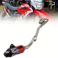 Tubo de escape para moto de tierra CRF250 CRF230F 2003-2013