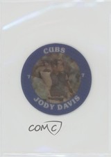 1987 7 Eleven Slurpee Super Star Sports Coins Teal Back Jody Davis #3MH 0d3m