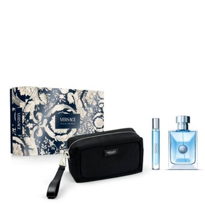 Versace Men's Versace Pour Homme 3pcs EDT Gift Set Fragrances 8011003902996