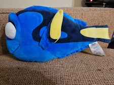 Disney Pixar Finding Dory Bandai, 2016 Stuffed Nemo 15" Plush Blue Fish